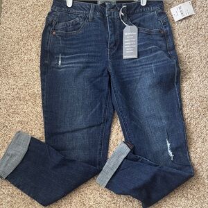 NWT Wit & Wisdom AB Solution Premium Authentic Girlfriend Jeans